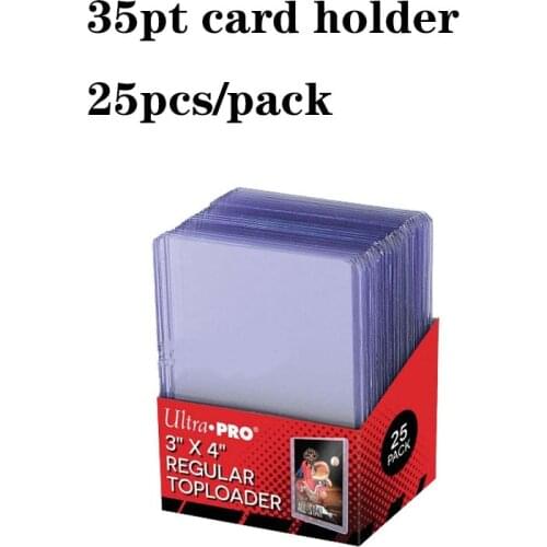 25PCS/Pack 35Pt Ultra.Pro Card Clips Card Protector Card Holder Card Sleeves for MTG/MGT/TCG/PKM/NBA Star Cards