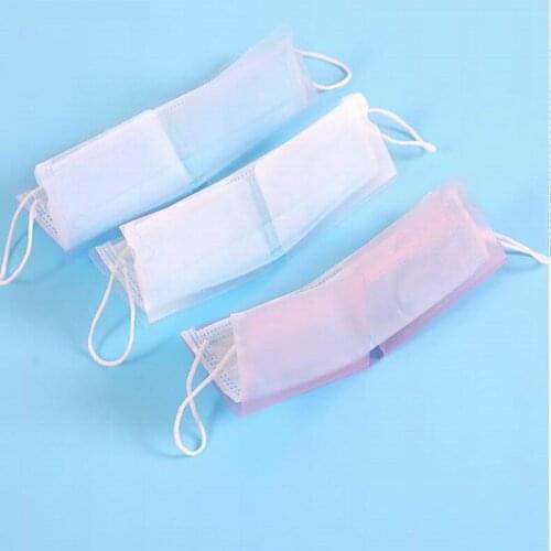 3000PCS Foldable Portable PP Plastic Face Mask Storage Clip Folder Temporary Storage Box Holder Case Mask Sheet Organizer