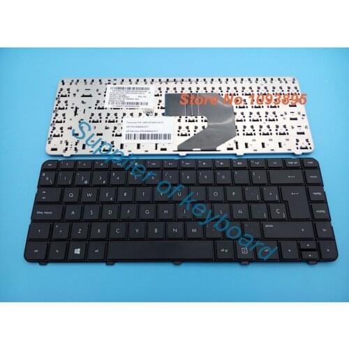 5pcs/lots Spanish keyboard for HP Pavilion G4 G43 G4-1000 G6 G6S G6T G6X G6-1000 Q43 CQ43 CQ43-100 CQ57 Laptop Spanish keyboard