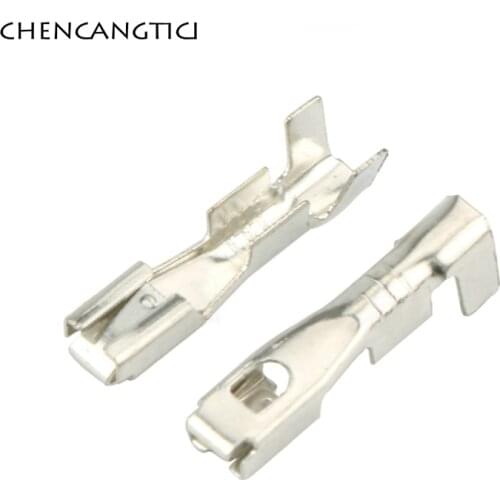 50 Pcs Automotive wiring harness Splice Crimp Terminal 3.0 mm Pin For Car connector Plug DJ621-3*0.6B