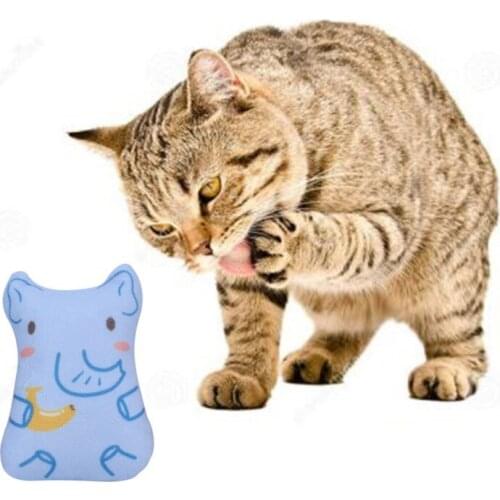Teeth Grinding Catnip Dog Toys Funny Interactive Plush Cat Toy Pet Kitten Chewing Vocal Toy Claws Thumb Bite Cat Mint For Cats