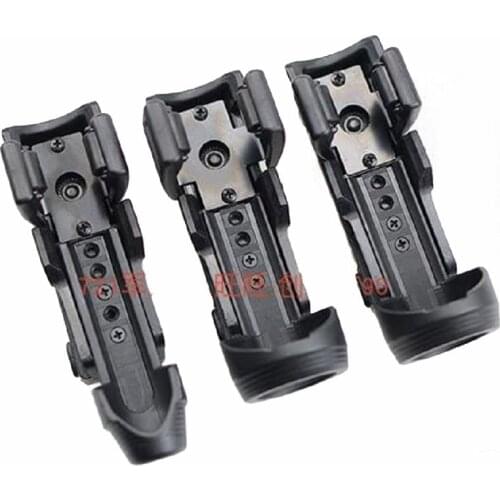 Applicable Tactical Vest Belt 26" Adjustable Side Opening Tactical Combat Baton Flashlight Plastic clip