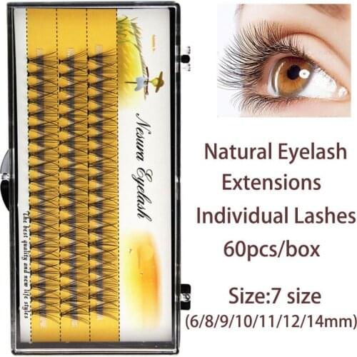 Professional Makeup Eyelashes Individual Grafting Lashes Mink Eyelashes Natural Curly Makeup Eyelash Extension Tool 6mm -14mm