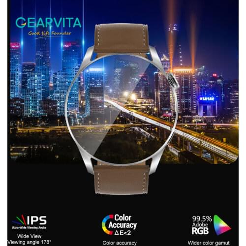 DT3 Smart Watch 1.36inch PPG+ECG IP68 Waterproof 100+ DIY Watch Face 390*390 HD Resolution Bluetooth-compatible Call Smartwatch