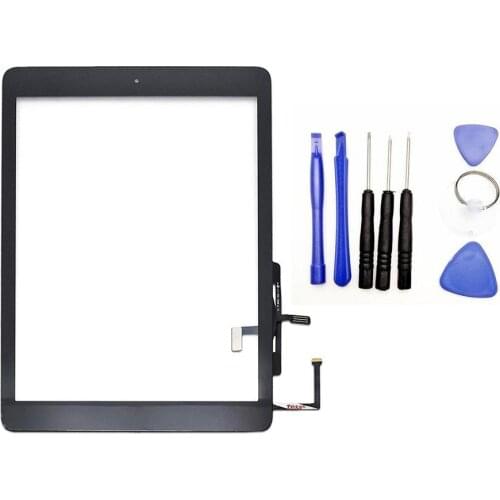 Touch Screen Digitizer Parts with Home Button for iPad Air 1st A1474 A1475 A1476