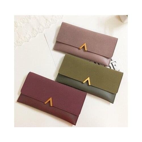 2018 Female Slim Wallet PU Leather Women Wallets Ladies Hasp Zipper Purses Clutch Change Coin Card Phone Holder Carteras Purse