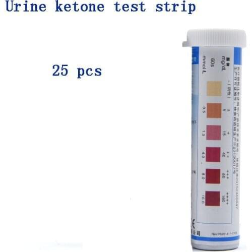 50 Pcs Urine Ketone Test Strips Analysis Urinary Test-Atkins Diet Home Fast Testing Weight Loss Urine Ketone Test Strips