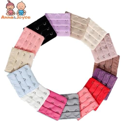 8Pcs Women Bra Extension Strap Bra Extender Buckle 3 Hooks 3 Rows Bra Extenders Strap Women Bra Accessories