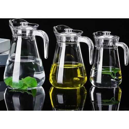 Acrylic Beverage Storage Container Clear Jug PC Juice Pitcher Household Cold Water Kettle