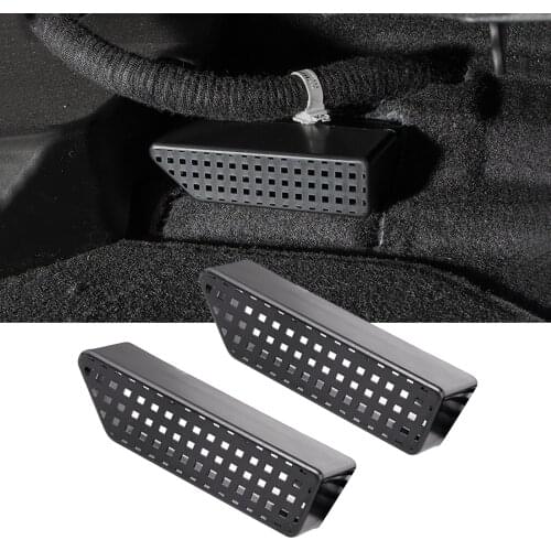 LFOTPP Car Air Conditioning Outlet ventilation Cover For Mazda 3 4th 2019 2020 Car Rear Under Seat Floor Interior Accessories