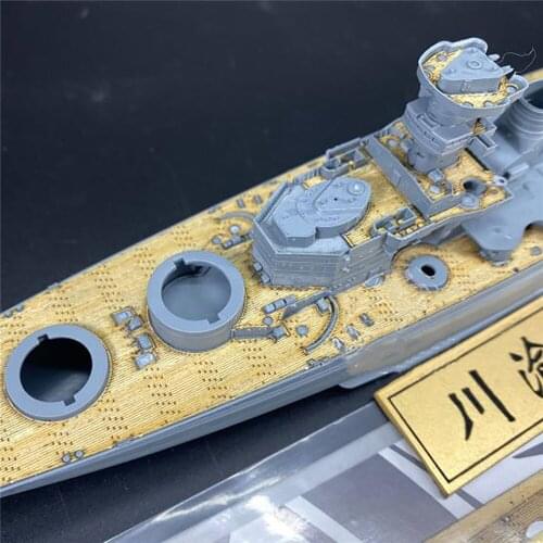  Masking Sheet DIY Ship Model Cover Modification Parts High Quality Wooden Deck for 1/700 German Scharnhorst Flyhaw Battleship