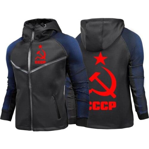 CCCP Hoodie Designer Motorcycle Jacket Mens Riding Protective Suit Jacket Full Set logo of anti-fall Protective Coat