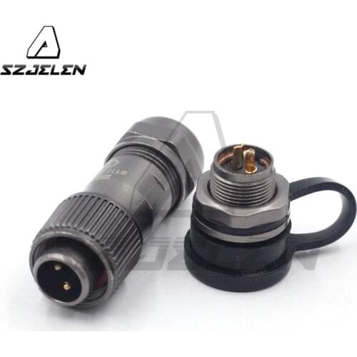 Origina WEIPU ST1210/ST1213 2 3 4 5 6 7 9pin waterproof connector plugs and sockets, IP68 waterproof male female connectors