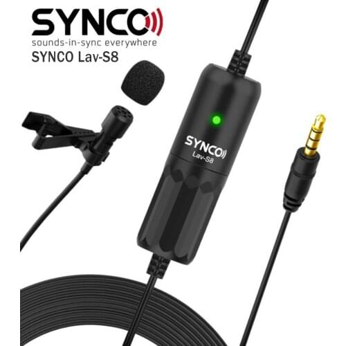 Lapel microphone SYNCO Lav-S8