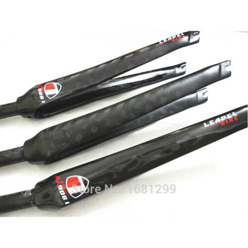 Newest OEM Road bike UD 3K 12K full carbon fibre forks carbon bicycle forks Track bike carbon front fork Free shipping