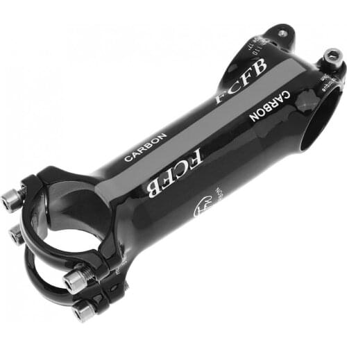 Bicycle Stem Riser Aluminum Carbon Fiber Riser Rod Stem Carbon Fiber Bicycle Ultralight Stem Carbon Handle 28.6-31.8MM 17 Degree