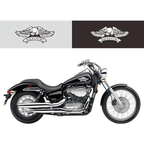 Custom Eagle Logo Stickers Fuel Tank Decals Vinyl Sticker For Honda Shadow NV400 VLX600 VT600 VT750 VT1100