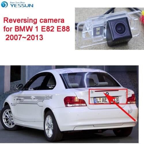 YESSUN Car Rear View Camera for BMW 1 E82 E88 2007~2013 Car Rear View Back Up Reverse Parking Camera Night vision CCD HD