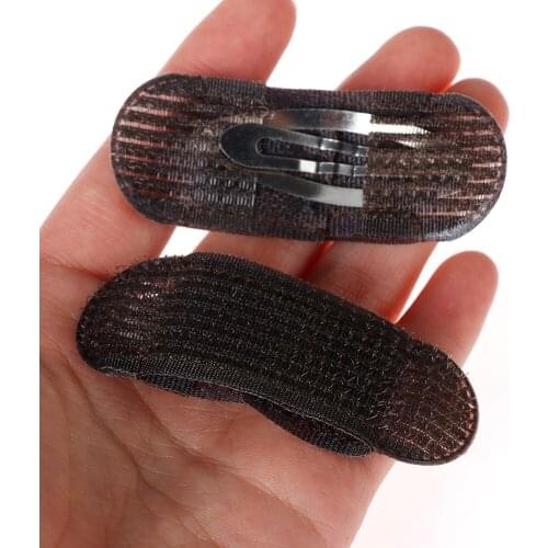 2PCS Invisible Hair Pins Breathable Bangs Mat Inserts Hair Clip Bump It Up Bouffant Hair Comb Bun Maker Hair Tools