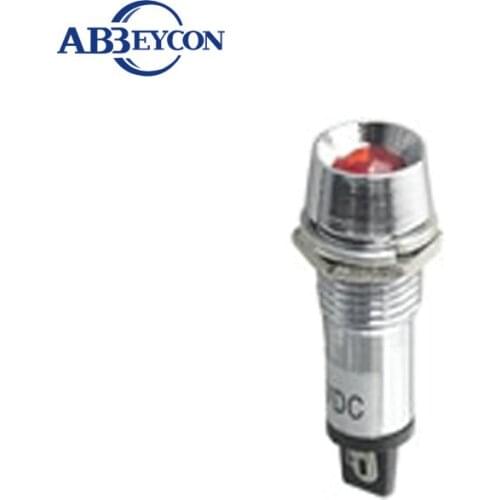 ZS142 10mm Chrome direction indicator light led indicator light 10mm indicator light