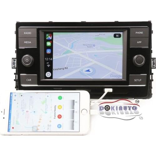 Carplay MIB2 Radio 5GG035280D/E CarPlay Mirrorlink Upper Motherboard For VW T-ROC GOlf 7 VII Sportvan Passat B8 1GB 5GG035280D/E