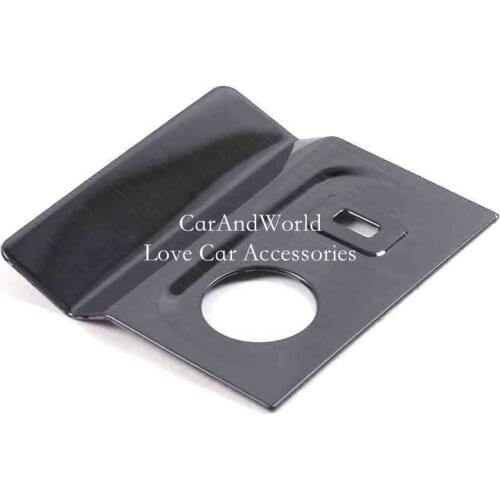 For Changan cs35 plus 2018 2019 2020 Interior Front Cigarette Lighter USB Panel Cover Stainless Steel Trims Car Accessories