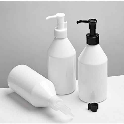300ML X 20 Empty Plastic Bottle Cleansing Oil Pump For Kitchen Bathroom Liquid Soaps Essential oils Lotions Dispenser
