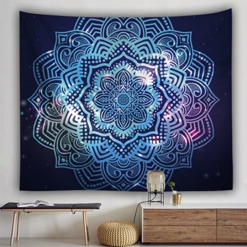 Datura tapestry wall hanging beach Throw Blanket camping tent travel mattress Bohemian sleeping mat tapestry
