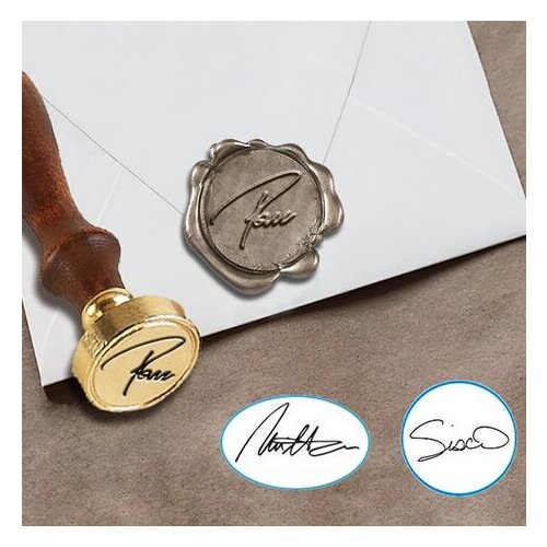 Signature Custom Wax Seal Stamp