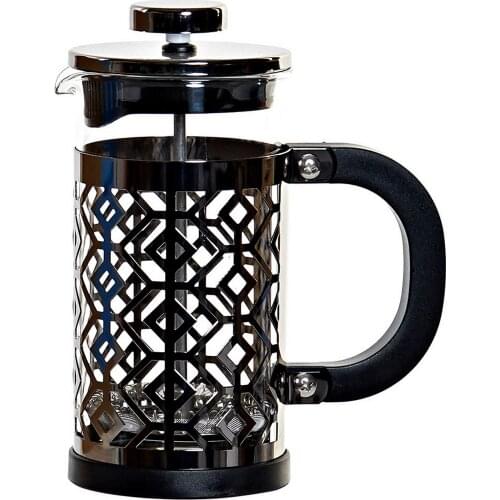 Cafetière with Plunger DKD Home Decor Stainless steel (13 x 7 x 16 cm)