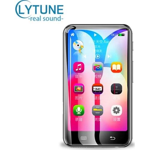 4.0 Lnch Full Screen Bluetooth5.0 MP3 Player HiFi Sound Quality MP4 Support Tf Card E-book Video Radio Recorder Built-in Speaker