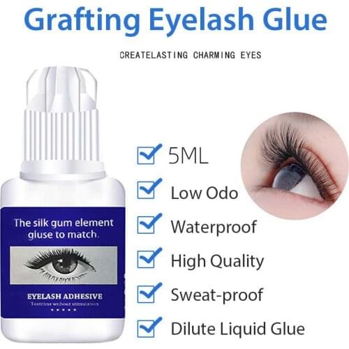 No stimulation Anti-allergy Eyelashes Extension Grafting Glue Long-lasting Nature Fast Drying Adhesive False Eye Lashes Makeup p