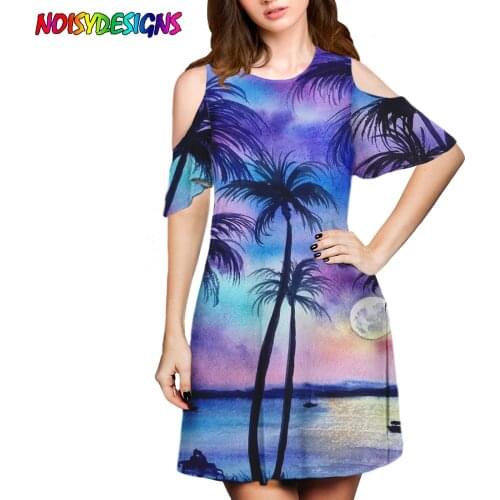 Короткие летние платья Noisydesigns China At AliExpress