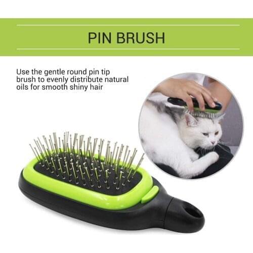 New 3 in1 Dog Massage Comb Pet cat Hair Removal Brush Pet Puppy Grooming Cleaning Tool Pet Supplies