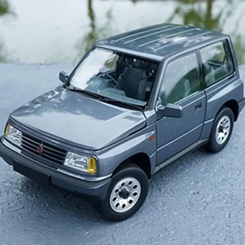 Original factory authentic 1:18 DORLOP diecast Suzuki Vitara Escudo car model grey right hand version