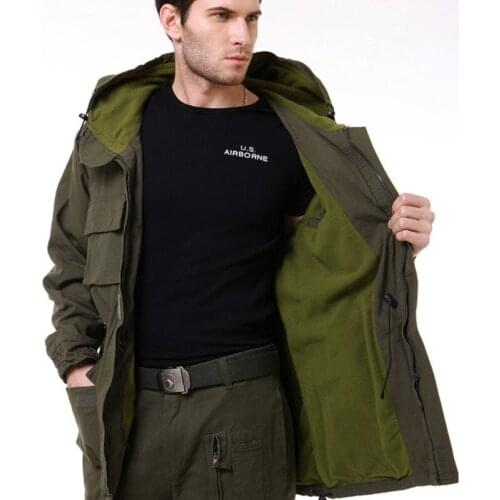 Autumn Winter Plus Fleece Thick Warm Bomber Jacket Windbreaker Army Fans Outdoor Cycling Climbing Training Camouflage Pilot Coat