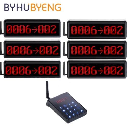 BYHUBYENG Attrezzatura Ristorazione Board Service Table Button Wireless Call Panel Avology Church Accessories Equipement Cafe