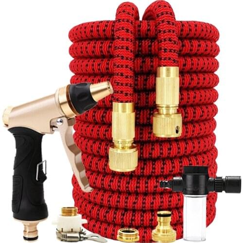 Garden Extensible Watering Hose Drip Watering Garden Sprayer For Watering And Irrigation High Pressure Hose Metal Water Gun New