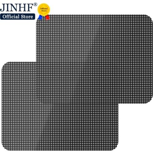 2 Pcs Auto Supplies Sun Block Sun-shading Stickers Car Styling Car Sunshade Electrostatic Stickers 42 * 38cm