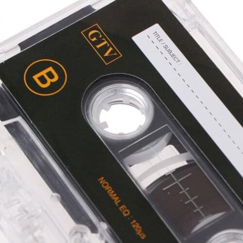 Standard Cassette Blank Tape Empty 60 Minutes Audio Recording For Speech Music Player