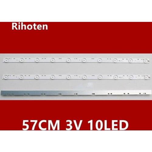 3PCS/lot LCD TV LED Back light D304PHHB01F5B KJ315D10-ZC14F-03 303KJ315031 D227PGHBYZF6A E348423 1PCS=10LED 570mm