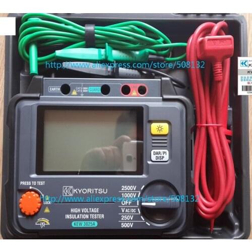KYORITSU 3025A High Voltage Insulation Tester 250V/500V/1000V/2500V