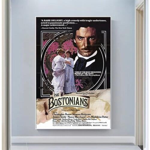 V0833 The Bostonians (2) Vintage Classic Movie Wall Silk Cloth HD Poster Art Home Decoration Gift