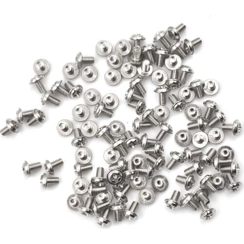 100Pcs M3 Screw M3X5 5mm PC Case Hard Drive Precision PSU 6/32" Hex Screws For Computer Floppy DVD ROM Motherboard 7mm