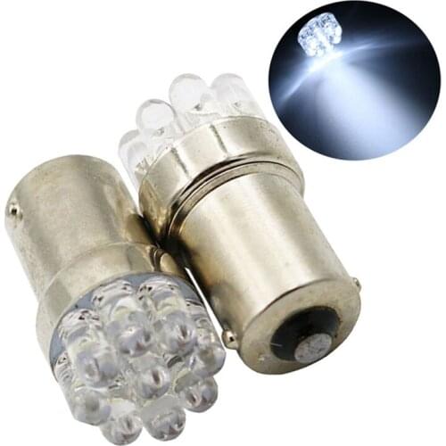 1156 BA15S P21W S25 1157 BAY15D 9 LED for Motorcycle Turn Signal Lamp Car Backup Brake Light DC 12V