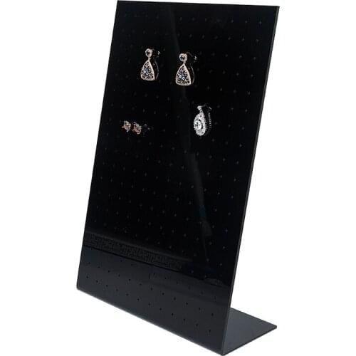 2020 Top sale new wholesale Jewerly Storage Portable Plastic cases black display