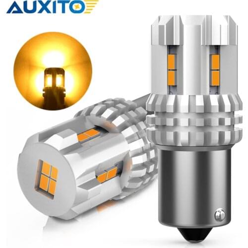 2200K Amber Yellow T25 3157 LED Bulb 1156 BA15S P21W Car Turn Signal Light 1157 BAY15D Auto Lamps For BMW E46 E90 E60 E39 E36