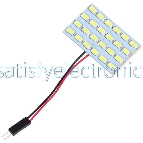 3W 24 Led Board 12V Car Interior Dome Reading Lamp Light Super Bright Energy Saving Lamp Board 5730