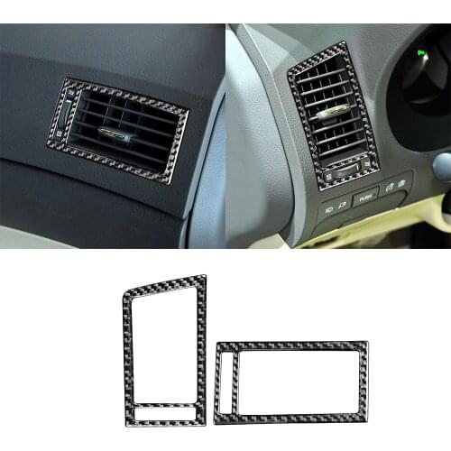 Center Console Side Air Outlet Vent Decoration Cover Trim Sticker for Lexus GS 2006 2007 2008 2009 2010 2011 Car Accessories