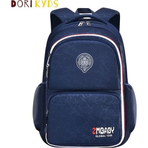 DORIKYDS Waterproof Children School Bags Girls Boys Kids Backpack Primary School Backpacks Orthopedic Backpack Schoolbag Mochila